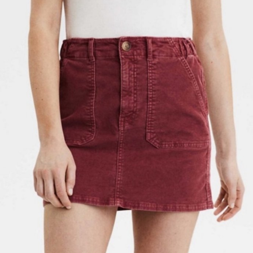 American Eagle | Corduroy Stretch Mini Skirt